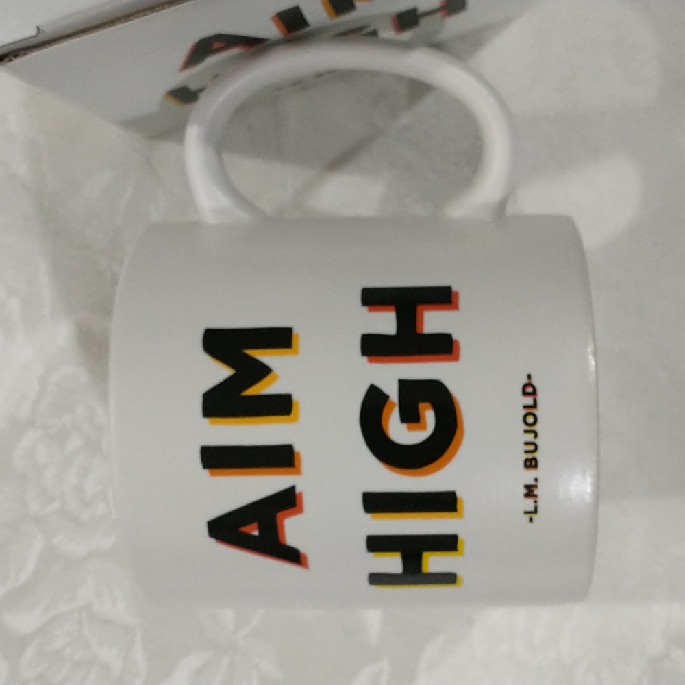 AIM HIGH Quotable Ceramic Mug - Picture 2 of 5
